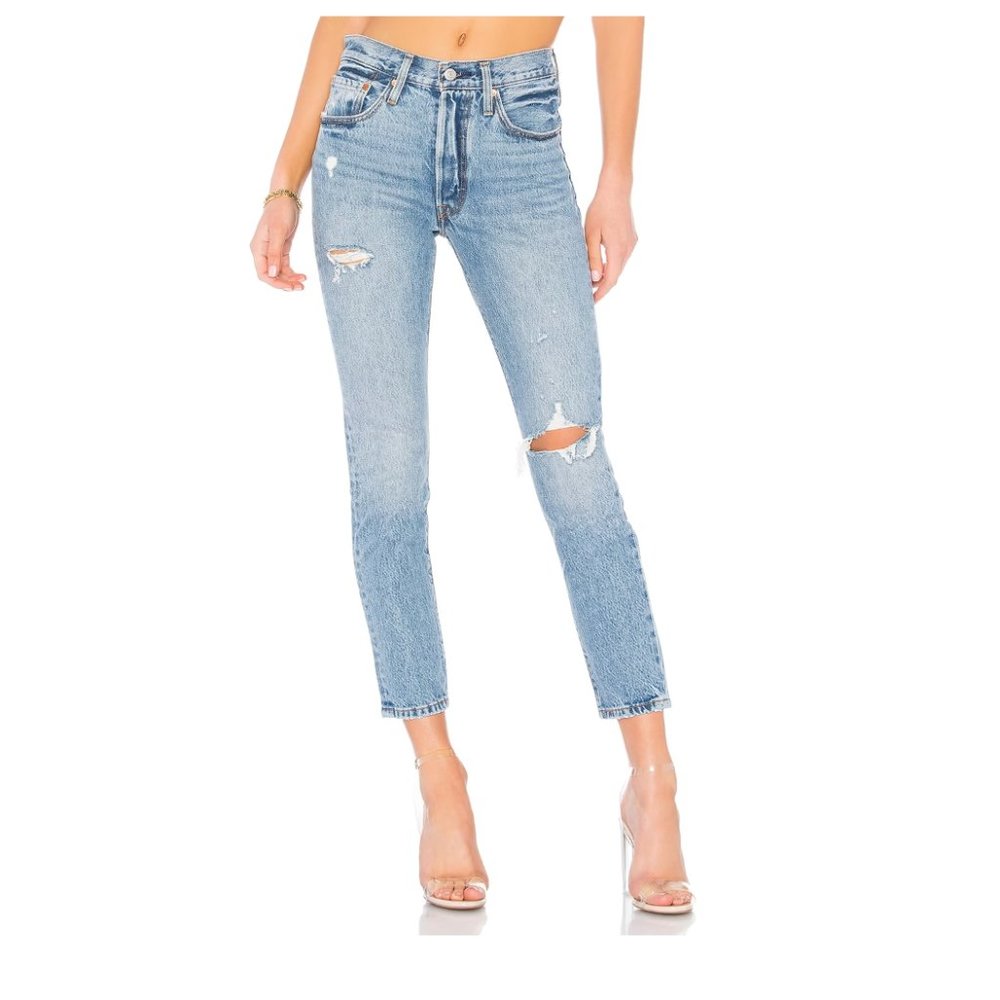 LEVI'S 501 STRAIGHT JEANS -SIZE 28